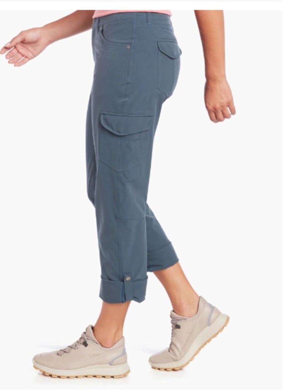 KUHL women's Freeflex Roll-Up Pant OUTDOORS - HIKING - SIZE 14